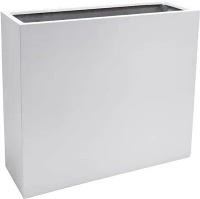 Produktbild von VIVANNO Raumteiler Fiberglas ELEMENTO Kasten, Weiß matt - 88x30x75 cm