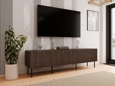 Obrázek produktu pro Televizní široký stolek ANGET - ořech