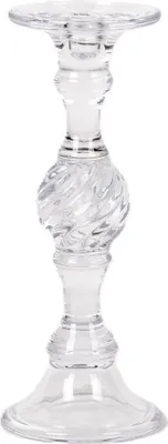 Produktbild von Rasteli Kerzenständer-Kerzenleuchter für Tischkerze Glas D 12 cm H 36,5 cm