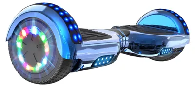 Produktbild von Hoverboard – Elektrisches Skateboard – Selbstausgleichendes Board – Scootboard – Bluetooth-Lautsprecher – Geschwindigkeit: 15 km/h