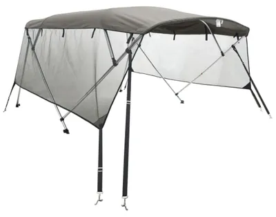Obrázek produktu pro vidaXL 4-Bow Bimini-Top se síťovanými bočními panely 243x(185-198)x137 cm