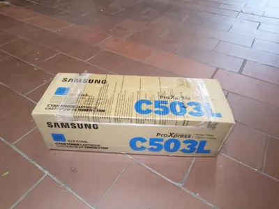 Produktbild von Samsung CLT-C503L Cyan Original Tonerkartusche mit hoher Reichweite, Cyan, 1 Stück(e)