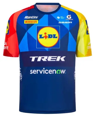 Produktbild von Santini Lidl Trek 2026 Kurzarm-t-shirt Mehrfarbig M Mehrfarbig M