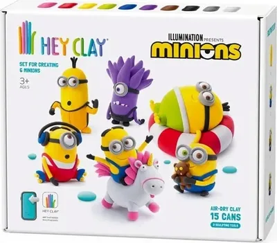 Obrázek produktu pro HEY CLAY Kreativní sada - Mimoni