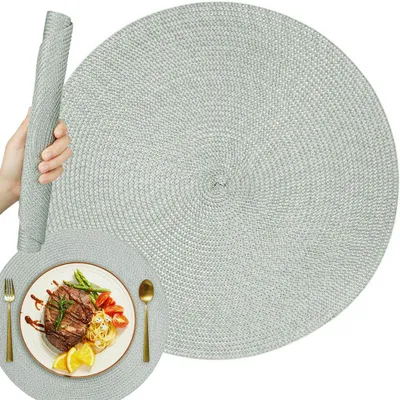 Obrázok produktu pre Verk 27105 Prestieranie na stôl 38 cm, 6 ks strieborné