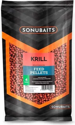 Produktbild von Sonubaits Krill Feed Pellet - 4mm