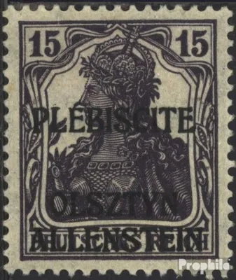 Produktbild von Briefmarken Allenstein 1920 Mi 3 postfrisch Germania