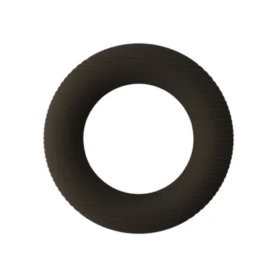 Produktbild von Silikon Krafttrainingsring Power Ring 2,5 kg Fitness Ring Kettlebell Schwarz | Gewichtsring für Ganzkörper Krafttraining Kugelhantel Yoga Pilates