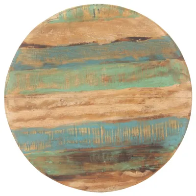 Immagine prodotto di vidaXL Tavolo da pranzo 80 cm in legno massiccio antico