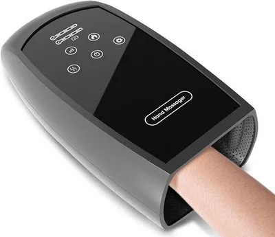 Image de Appareil de massage électrique avec écran tactile, fonction de chauffage sans fil, massage par acupression et massage par vibrations