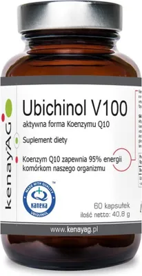 Obrázok produktu pre Kenay doplnky stravy Ubichinol Koenzym Q10 V100 60 Kaps., BI3031