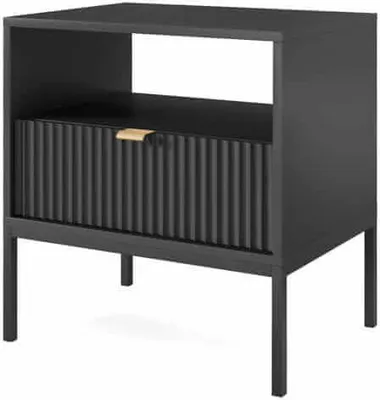 Produktbild von Nachttisch Nova S-54 schwarz