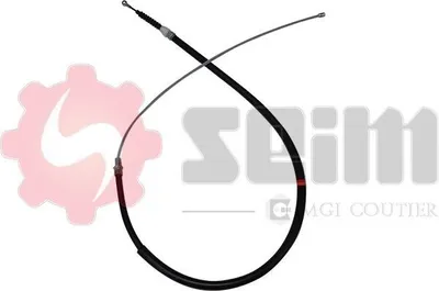 Produktbild von SEIM Handbremsseil Seilzug Feststellbremse für VW TOURAN (1T1, 1T2) Hinten Links Hinten Rechts 554525