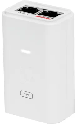 Obrázek produktu pro Ubiquiti POE-24-7W-G-WH, Gigabit Ethernet, 1000 Mbit/s, Bílá, 24 V, 100 - 240 V, 50/60 Hz