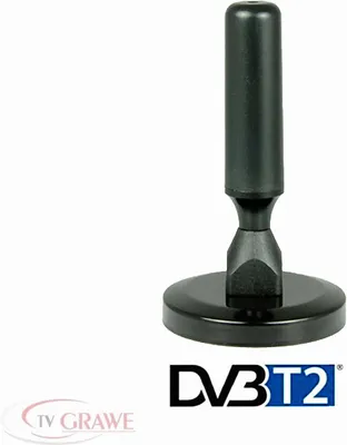 Produktbild von DVB-T/T2 Aktive Antenne mit Verstärker DVB-T2 Zimmer Stabantenne