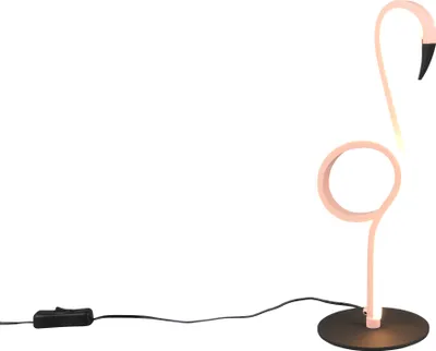 Immagine prodotto di Lampada da tavolo a LED, rosa, design fenicottero, H 35 cm