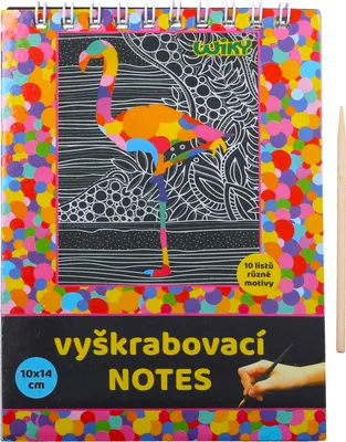 Produktbild von Kratzblock 10 x 14 cm / 10 Blatt