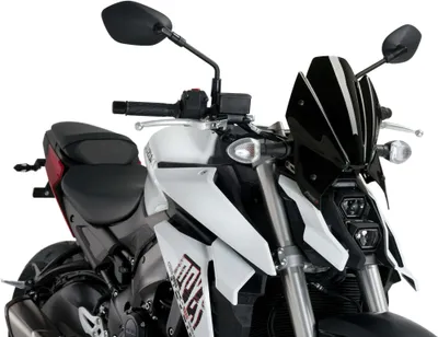 Obrázek produktu pro PUIG naked sport screen black ABE schváleno pro Suzuki