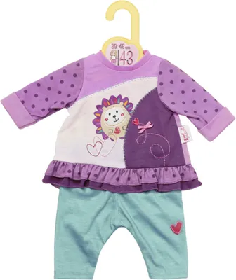 Produktbild von Dolly Moda Sommerkleid & Leggings 43cm - EIN Set im Lieferumfang enthalten