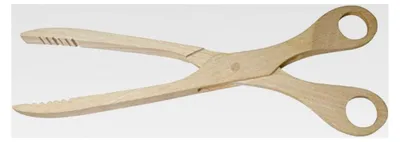 Produktbild von Holzschere, Gurkenzange aus Holz, 28 cm