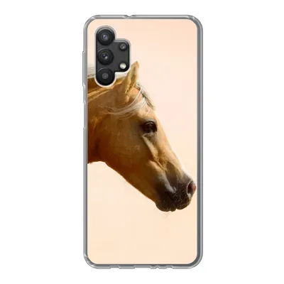 Produktbild von MuchoWow® Handyhülle Schutzhülle Hülle für Samsung Galaxy A32 5G Pferd - Licht - Luft Silikon Softcase Handy Hülle - Softcase