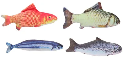 Image de Jouet pour chats - poisson - 1 pièce