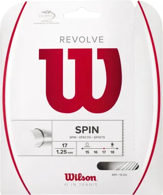 Obrázek produktu pro Tenisová struna Wilson Revolve 17 12.2 M Single Clear 1.25 mm Clear 1.25 mm