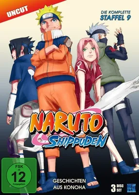Obrázok produktu pre Naruto Shippuden - Staffel 9 - Uncut  [3 DVDs]