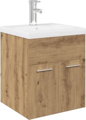 Obrázok produktu pre vidaXL Vanity unit so zabudovaným umývadlom a batériou