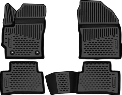 Image de ELEMENT Tapis de sol 3D en caoutchouc compatibles avec Toyota Corolla Cross à partir de 2020 hybride, Europe