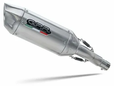 Immagine prodotto di Marmitta Slip-On GPR Furore-X Inox con db killer e raccordo Husqvarna Svartpilen 401 e5