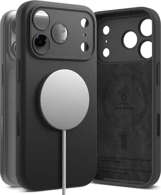 Immagine prodotto di Etui Ringke Silicone Magnetic Magsafe Na Iphone 17 Pro - Czarne