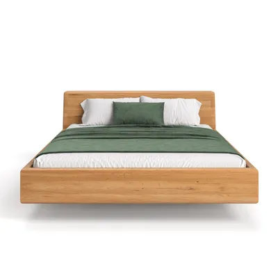Produktbild von Schwebebett Calma Tilt aus massivem Eichenholz 140x200 cm