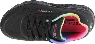 Zdjęcie produktu dla Skechers Buty Uno Lite Rainbow Speckle, 310456LBKMT