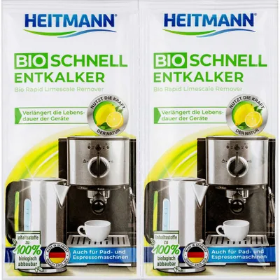 Zdjęcie produktu dla HEITMANN 3362 HEITMANNSCHNELL Entkalker 2x 25,0 g