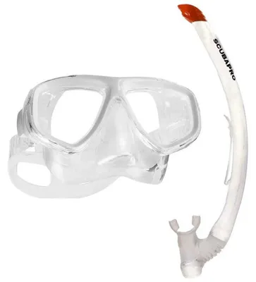 Produktbild von Scubapro Ecco And Seting Schnorchelset Durchsichtig Durchsichtig One Size
