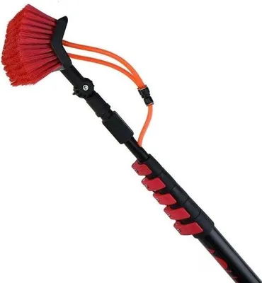 Produktbild von Schwimmreiniger - Schwimmreiniger Mit Teleskopstange - Schwimmreiniger Mit Ausfahrbarer Stange - Schwimmreinigungsbürste Mit Stange