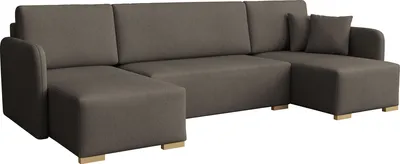 Produktbild von MIRJAN24 Ecksofa Como U, Polsterecke, U-Form Sofa, Polstergarnitur, Eckcouch vom Hersteller (Farbe: Velo 625)