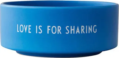 Immagine prodotto di Design Letters - Snack Schale, blau