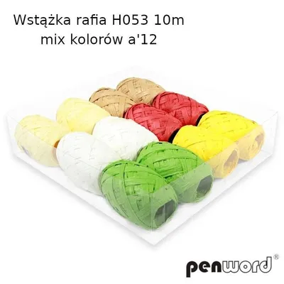 Obrázok produktu pre Stuha z rafie (12 ks) – Penword