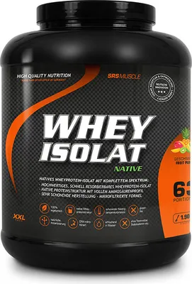 Produktbild von SRS Whey Isolat native - 1900g Dose, Fruit Punch