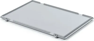 Produktbild von Scharnierdeckel für Eurobehälter | BxT 40x60cm | Eurobox, Transportbox, Transportbehälter, Stapelbehälter