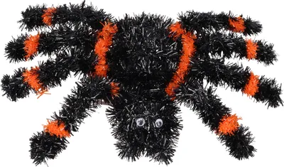 Zdjęcie produktu dla Dekoracja pająk 33x23 cm do zawieszenia
