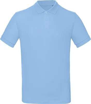 Produktbild von B&C PM430 | Herren Inspire Polo / OCS-100 und -100  - Farbe: Sky Blue - Größe: M