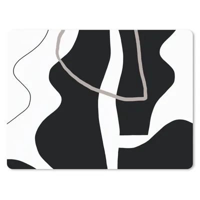 Produktbild von MuchoWow® Mauspad Mousepad Abstrakt - Minimalismus - Design 40x30 cm - Mousepads - Maus Mat - Pad - Mausunterlage - Anti Rutsch