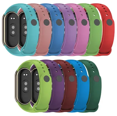 Zdjęcie produktu dla Zestaw: 12x pasek ChronSmarta do smartband'a Xiaomi Mi Band 8 / 9 / 10