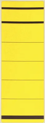 Produktbild von Westcott Ordneretikett E-737821 00 breit/kurz sk Papier ge 10St