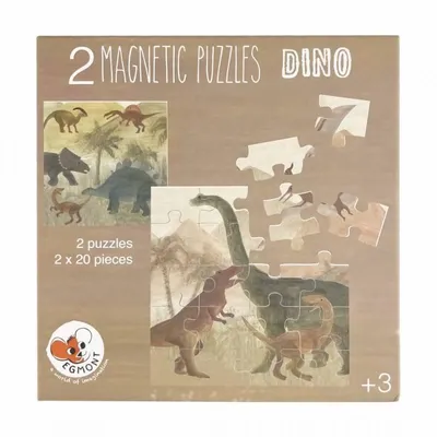Image de Puzzle magnétique, Dino, Egmont Toys