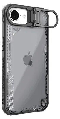 Zdjęcie produktu dla Etui Nillkin Iceblade Prop Z Podstawką Na Iphone 16E - Czarne