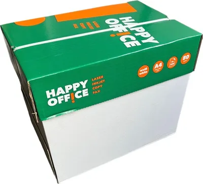 Produktbild von IGEPA Kopierpapier Igepa Happy Office 8085A80S - A4 210 x 297 mm weiß universelle Anwendung 146 CIE80 g/m²  Pckg/500